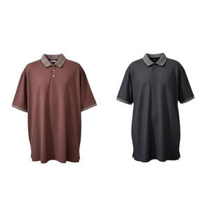 Shaquille O'Neal XLG Polo Shirts Lot Of 2 Mens Size 5XLT Heathered New with Tags